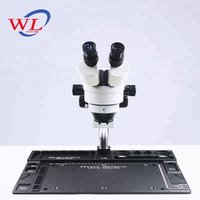 Phone Repair 3.5X-90X Stereo Zoom Microscope With Aluminum Alloy Pad