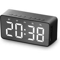 Super Mini Magnetic YZ506 10W power BT 5.0 clock radio wireless speaker for working on the desk
