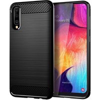 Cheap Price New Design For Samsung Galaxy A10 A30 Case Anti-scraft Carbon Fiber TPU Silicon Mobile Phone Case For Samsung A50