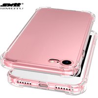 Wholesale Clear Phone Case For iphone 7 case silicone, transparent mobile Phone Bumper Cover armor Case For iphone 7