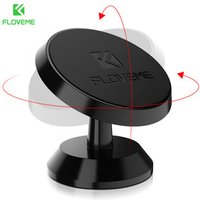 FLOVEME Magnetic Car Phone Holder Mount 360 Degree Rotation Air Vent Magnet Mini Mobile Phone Stand