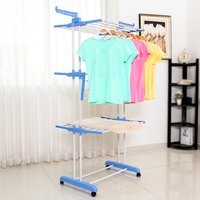 Balcony Laundry Rack Towel Hanger Dryer Baby Clothes Rack Electric Clothes Drying Rack