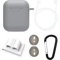 Airpod Accessories Kits for Apple AirPod Charging Case /Ear Hook/Keychain//Carrying Box