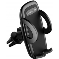 Universal Car Mobile Phone Holder With Quick Release Button Full Rotation Car Air Vent Phone Mount Car Phone Support For Iphone