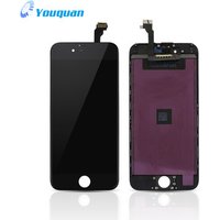 Factory supplier mobile phone lcds screen for iphone 6 black white