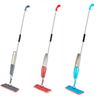 Washable Microfiber Clean Degerming Spray Mop Hardwood Floor Mop Kit Professional 360 Degree Rotation Wet Spray Mop