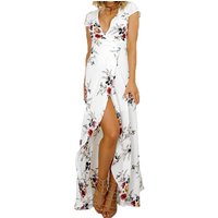 Deep V Neck Backless Sheath Dress