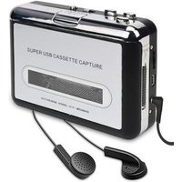 Factory Cassette Player-Cassette Tape To MP3 CD Converter Via USB,Portable Cassette Tape Converter Captures MP3 Audio Music