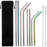 Eco-Friendly Telescopic 304 Stainless Steel Drinking Portable Environmental Straws