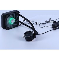 DC 12v Intel 1150 1151 1155 AMD computer gaming cooling LED fan liquid water PC cpu cooler heatsink block