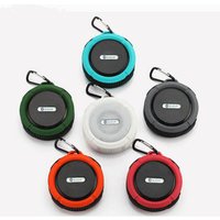 Wholesale Waterproof Portable Mini Speaker C6 Sport Wireless Speaker Support FM/TF Card For iPhone X For Android