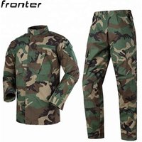 Woodland Camouflage Military Uniform