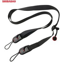 High Strength Adjustable Elastic Neoprene Neck Strap DSLR Camera Strap