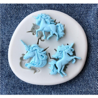 Unicorn Silicone Mould Cake Decorating
