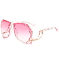 Diamond or Rhinestone Decoration Fashion Luxury Sunglasses 2019 Popular Square Sexy Women Sunglasses
