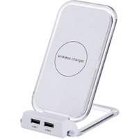 2019 Hot selling 3 coils wireless charger for phone,Qi wireless charger stand