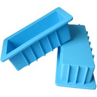 Silicone Mold Soap Baking Mould DIY Rectangle Loaf Soap Mold Silicone Soap Molds