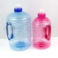 2 Litre Clear Plastic Water Bottle Handle