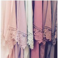 Cotton Lace Robe Brides Bridesmaids