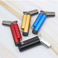 GV-F100 elbow inflatable straight flush windproof lighter
