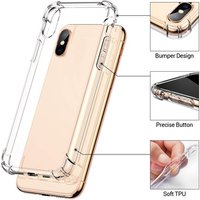 DIVI 360 Full Protective Cell Phone Case TPU luxury phone case Cover For iphone X /XS case phone