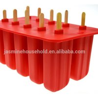 BPA Free Silicone 10 Cavity Ice Pop Maker