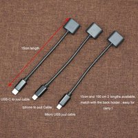 Juccycord magnetic USB charger USB C and Micro USB charging cable for juul battery