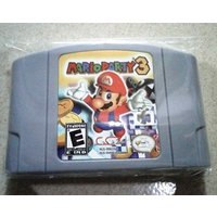 Hot selling Video games card for N64 Cartridge mario party 1,2,3 super bros