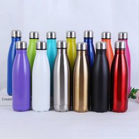 Double Wall Stainless Steel Vacuum Flask Water Bottle