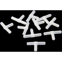 4mm Plastic Tee's "T" 3-Way Aquarium Air Pump Line Tubing Joints Connectors for fish tank acuarios Profession Perfect