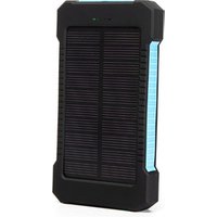 Amazon Hot Solar Power Bank 20000mah Portable Waterproof Rohs Powerbank Solar Charger for Mobile Phone