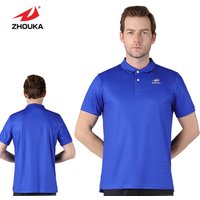 Dry Fit Polo Shirt Uniform Custom Polo Shirts With Embroidery Logo