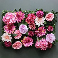 Cheap Customized Artificial Green Boxwood Grass Plant Wall Flower Wall Floral Backdrop for Wedding Photography Background