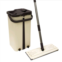2018 Clean Product 360 squeeze hand free floor spin flat mop with bucket