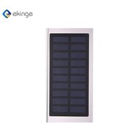 2019 Hot selling Portable solar power bank 20000mah USB2.0 and Micro USB port for mobile phone