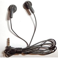 Cheapest mono earphone custom ear phone disposable earphones for promotion/cheap earphone for mp3 mono ear phone