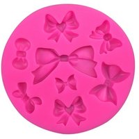 Bowknot Shape Silicone Mould Baking Crafting