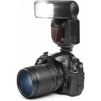 SHOOT Professional Photography Camera Flash Speedlite XT-670 with LCD Display Screen for Canon Nikon DSLR Camera
