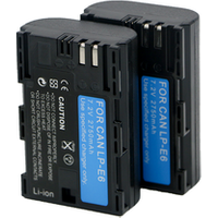 LP-E6 digital slr camera battery for Canon EOS 5d mark ii iv III 6D 70D 80D