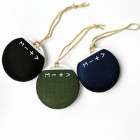 New gift G1 cloth art and cheap wireless speaker round hand cord mini outdoor portable bluetooth speaker