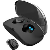 True Wireless Earbuds Bluetooth V5.0 Headphones TWS in-Ear Stereo Earphones with Charging Case