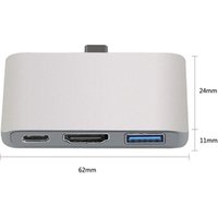 USB C Hub to hdmi support Dex Mode for Samsung S8/S9 with PD Thunderbolt 3 Adapter for Macbook Pro Type-C