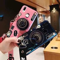 3D Cute Cool Soft Silicone Case with Stand Holder/Neck Strap For Iphone X XS/XR/XS MAX Case