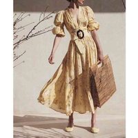 Short Sleeve Floral Satin Maxi Evening Dress