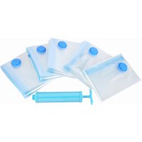 Eco-friendly Reusable Space Saving Plastic Compression Bag Cloths Blankets Coats Qulits Vacuum Storage Bags With Hand Pump