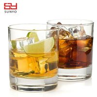 Transparent 7 Whisky Drinking Glass Cup