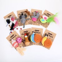 Japanese Multicolor Style Animal Shaped Natural Catnip Cat Toy
