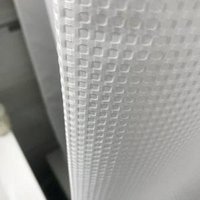 Waffle Weave Hotel Style Shower Curtain 72x72in