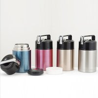 HT200022 Factory custom stainless steel vacuum food jar flasks thermos for food
