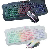 Gaming Keyboard,Led Color Backlight Gaming Keyboard With Gaming Mouse